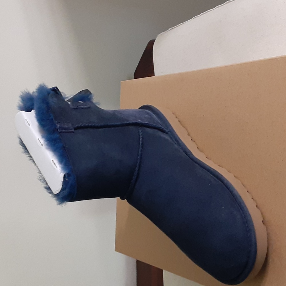 UGG MINI BAILEY BOW II SHIMMER